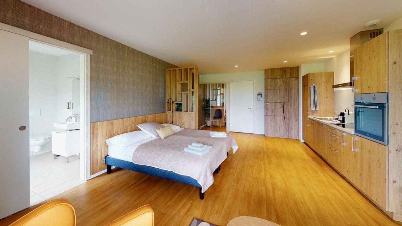 Alp Art Hotel Monthey Collombey-Muraz Экстерьер фото